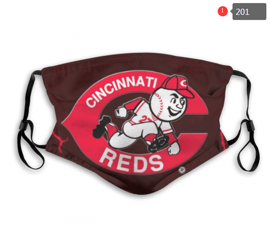 MLB Cincinnati Reds #4 Dust mask with filter->mlb dust mask->Sports Accessory